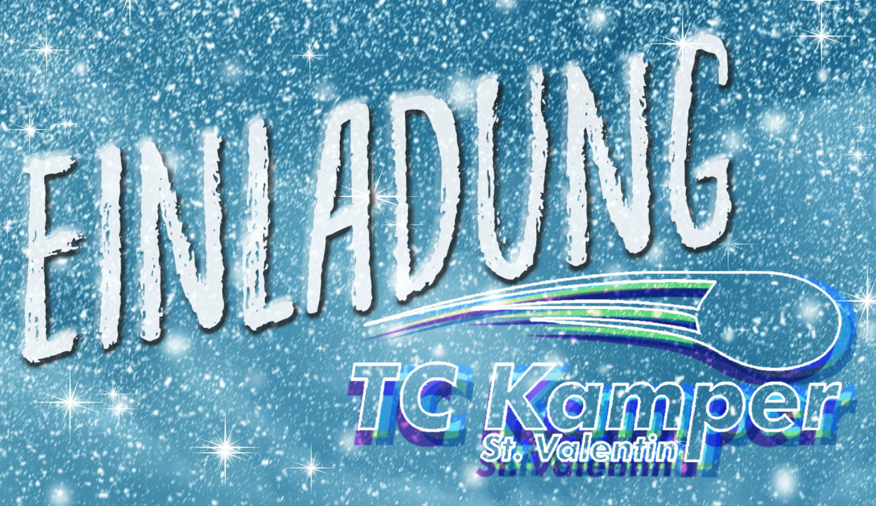 Einladung zur Jahresabschlussfeier, am 17. Jänner 2026