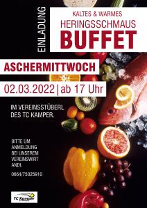 HERINGSSCHMAUS BUFFET am Aschermittwoch!