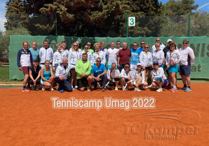 Tenniscamp Umag 2022