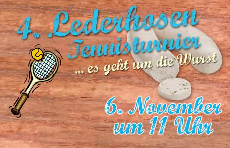 4. Lederhosenturnier am 6. November 2022